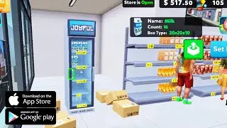 My Supermarket Simulator 3D | New Fridge here - Gameplay Walkthrough P.3 (Android, iOS)