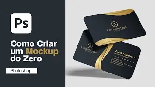 Descubra Como Criar um Mockup do Zero para o Seu Cartão de Visita - Parte 1