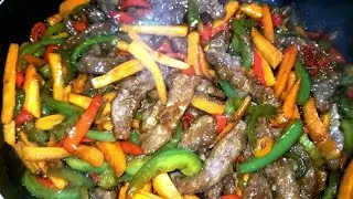 BEEF STIR FRY | MY EASY BEEF STIR FRY WITH WORCESTERSHIRE SAUCE