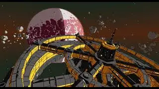 Peaceful Space - Stylized Rendering Test | WARPSQUAD