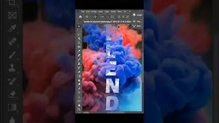 Quick tutorial | Blend text in photoshop 