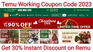 New Temu Coupon Codes 2023 | Get Discount on Temu Promo Code