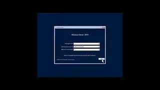 Install Server 2019
