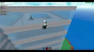 I Scaled Up The Entire Glass Office By Flicking In Roblox Natural Disaster Survival! 