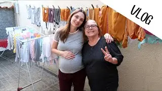 LAVANDO ENXOVAL + MALA MATERNIDADE | Vlog