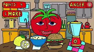 Голодный Страшный Помидор!!! Mr. Tomato 🍅 