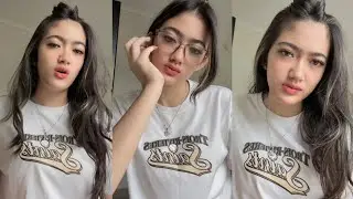 Syakirah Live Tiktok Celana Ungu😁 