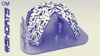 Recursive Morph Mesh - grasshopper rhino 