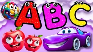 Phonics Song - Alphabet Songs For Kids - Nursery Rhymes - ABC Lyrics Songs - A For Apple Song