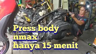 press rangka belakang nmax hanya 15 menit