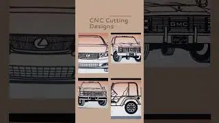 Best Vehicle CNC Cutting DXF files #trending #rabtgroup #rabtdesignstudio #youtube #youtubeshorts