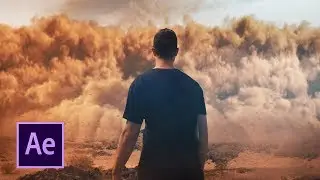 Epic DUST STORM VFX - After Effects Tutorial