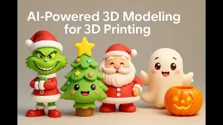 AI-Powered 3D Modeling for 3D Printing – Creating 5 Printable Designs from Scratch