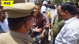 सैफई में 20 साल बाद कुम्भकर्णी नींद से जागा सिंचाई विभाग। तोड़ी गयी सैफई रजवाह की अवैध पुलिया