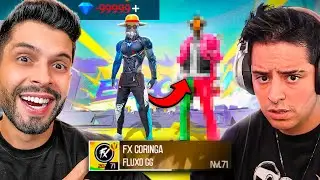 TROLLEI A CONTA DO CORINGA NO FREE FIRE!!
