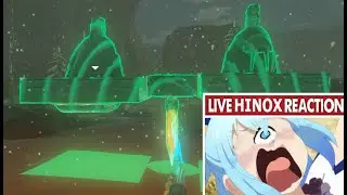 Zelda: Fighting Blue Hinox with Seal Statue Spinner