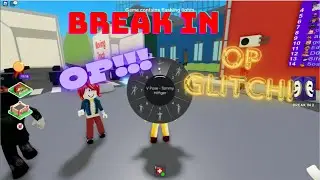 GLITCHING IN BREAK IN!! (Roblox)