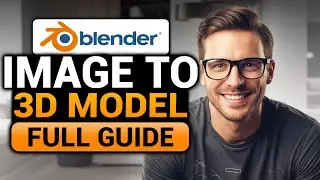 Blender Image To 3D Model (BEST FULL GUIDE) | NO Yapping, To The Point! | Image To 3D Model Blender
