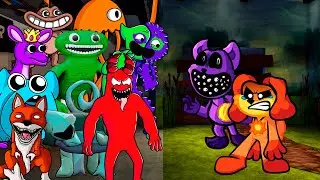 Garten of Banban Vs DogDay & CatNap (Poppy Playtime 3) Friday Night Funkin Mod Roblox