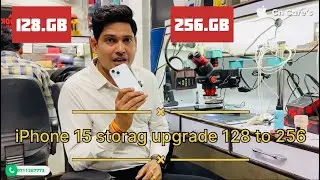 How to Upgrade iPhone 15 Storage! from 128GB to 256GB | Easy & Affordable Method