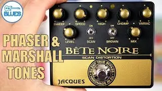 Jacques Bete Noire Scan Distortion Marshall & Phaser Combo Pedal