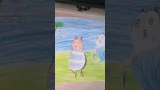 Котики на природе#анимация