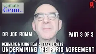 Is the COP process set up to fail? Joe Romm Interview PT3 - dodgy offsets, double accounting 