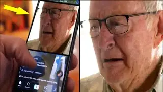 At the age of 90, he makes living by delivering pizza  Everything changes after his video in Tik Tok