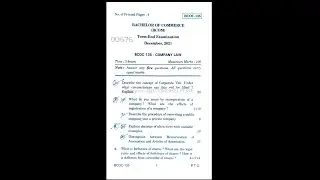 DEC 2021 TEE SOLUTION OF BCOC 135 COMPANYN LAW