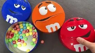 Satisfying Video |   Three colours M&m's  ASMR VIDEO