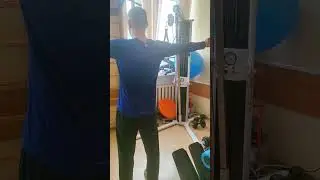 Упражнение 11 для укрепления ротаторной  манжеты и стабилизации лопаток