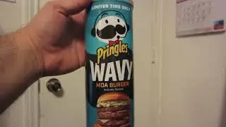 Pringles Wavy MOA Burger Chips Review