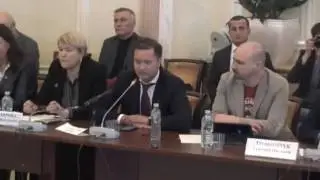 Выступление Никиты Исаева в Общественной палате РФ