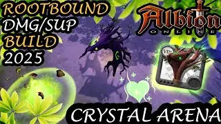 Rootbound Ent Shapeshifter Staff DMG Build 2025 - Crystal Arena (Crystal Rank/S26) - Albion Online