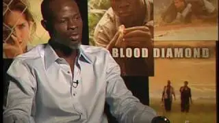 Blood Diamond: Interview - Djimon Hounsou