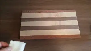 How to Apply A Mineral Oil Finish To A Cutting Board