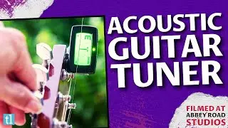 How To Tune An Acoustic Guitar With A Clip-on Tuner
