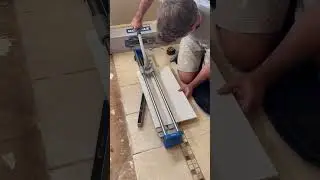Kobalt tile cutter unboxing and first use. I like it. 