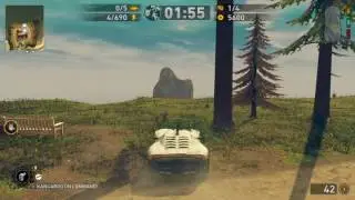 Carmageddon: Max Damage secret treasure rock jump