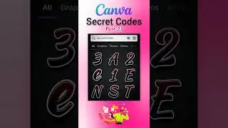 Canva Secret Codes (Part-23) #canva