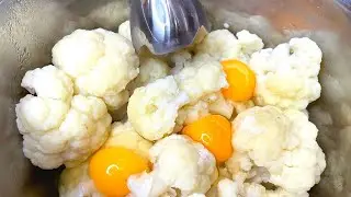 THIS is cauliflower, why didn't I know the recipe before? BETTER THAN MEAT! No frying.