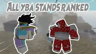 [YBA] All stands ranked