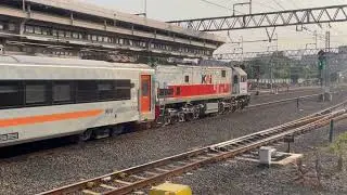#keretaapi Sawunggalih Dengan #cc201 melintas stasiun Jatinegara Jakarta