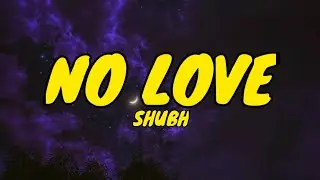 NO LOVE (LYRICS) - SHUBH