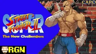 Super Street Fighter 2 Sega Genesis Sagat Playthrough (No Commentary)