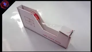 How to make tape cutter / home made tape cutter on/ HYPER PLASMA STUDIO