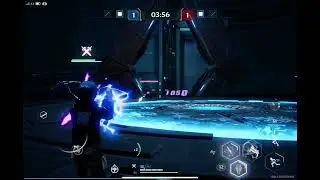 Samir/Crow/Huma vs Meryl/Tsubasa/Frigg