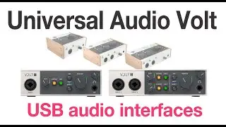 Universal Audio Volt USB audio interfaces heads up