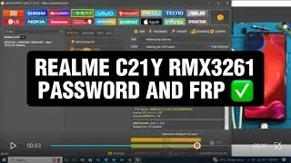 REALME C21Y RMX3261 REMOVE PASSWORD AND FRP with UNLOCKTOOL