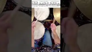 Fast drum solo slow… 